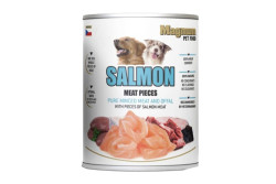 Pre psov Meat Pieces SALMON dog 800g