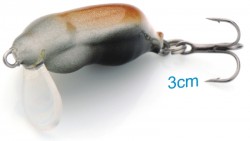 Lovec voblery Hmyz - Maybug (chr�st) 3cm - pl�vaj�