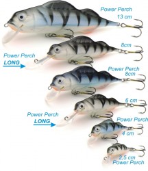Lovec vobler Power Perch 2-5cm-pl�vaj�ci