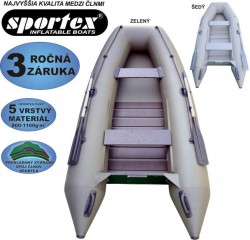 SPORTEX nafukovacie lny SHELF 330 - lamelov podlaha