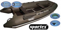 Sportex ln Shelf pevn podlaha so stredovm klom