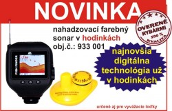 Bezdrtov nahadzovac sonar v hodinkch s dosahom 60m