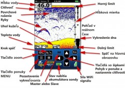 Mnostvo funci ktor sa vm zobrazia na smartfone od teploty vody a po hlbku - tlaidlo zoom - citlivos - poruchov ruenie -ryby a mnostvo inch funkci ktor vs prekvapia a zrove nadchn