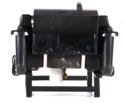 predn� pohlad na konstrukciu ktor� je v taske a lodka na nej