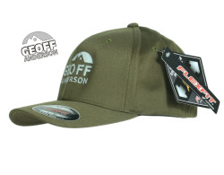 Geoff Anderson �iltovka Flexfit Olive zelen� L/XL
