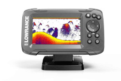 Sonar Lowrance Hook2 4x s GPS - má kompletné GPS. Širokouhlá obrazovka s uhloprieèkou 109mm - snímaním 120° - obrazovka sonaru má 480 x x272 pixel