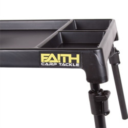 Rybársky stolík FAITH s LED svetlom 54x30x30cm