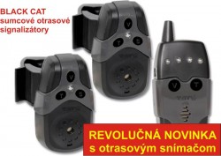 Sumcov signaliztor zberu Black Cat Set 2 + 1