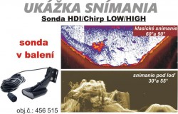 Dotykov sonar LOWRANCE Elite-7Ti so sondou na more