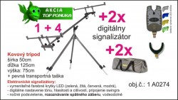  Tak o poviete teda na tto perfektn sadu zo stojanom a signaliztormi zberu a k tomu chyty na udice k stojanu