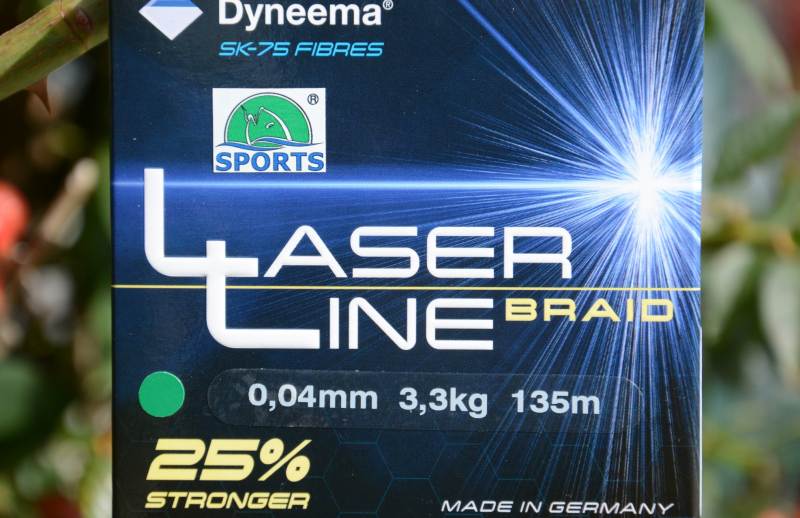 Climax šnúra 135m - Laser Braid line Olive SB 6 vlákien 135m 0,06mm / 4,5kg